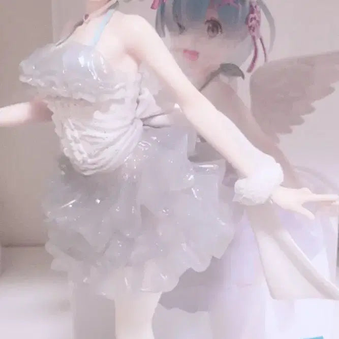 [BUNJANG] Re:Zero Rem Angel Ver. Anime Figure / 리제로 천사 엔젤 렘 미소녀 피규어