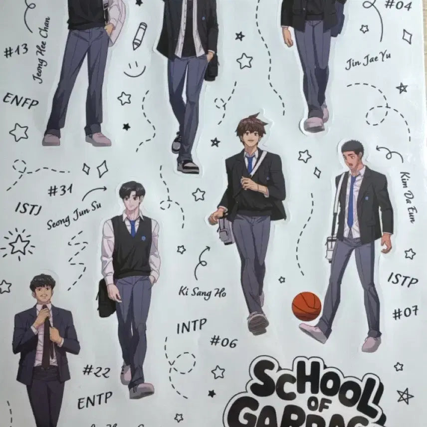[BUNJANG] Garbage Time Popup POB Sticker Set / 가비지타임 팝업 특전 스티커 판매