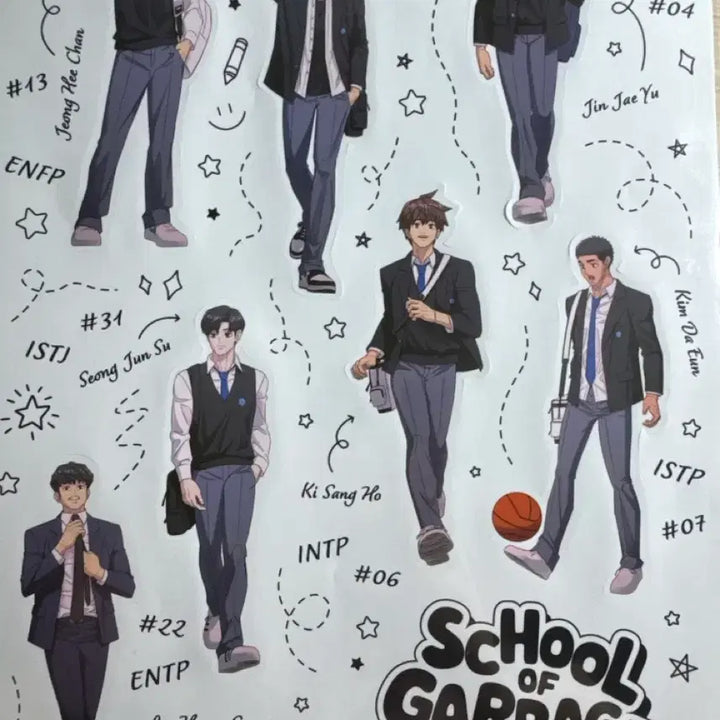 [BUNJANG] Garbage Time Popup POB Sticker Set / 가비지타임 팝업 특전 스티커 판매
