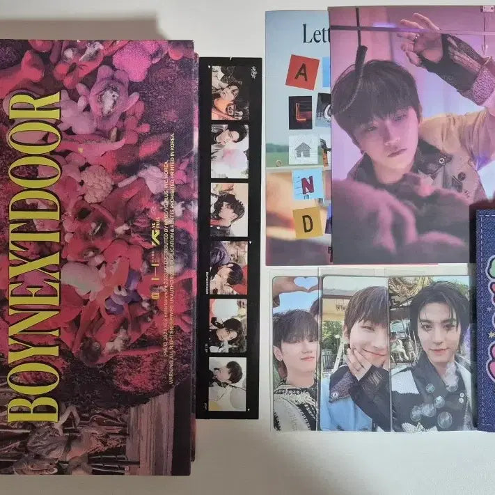 [BUNJANG] BOYNEXTDOOR Cheer Stick Mood Light Album (Photocards Included) / 보이넥스트도어 보넥도 포카포함 무드등 응원봉 개봉 앨범 판매