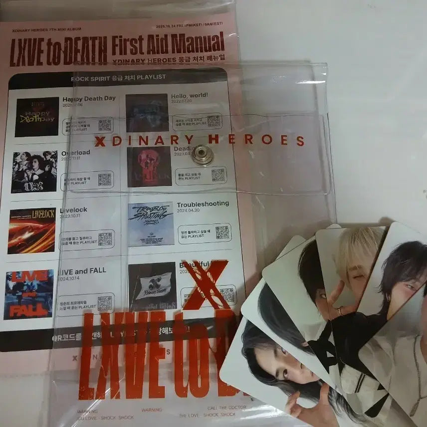 [BUNJANG] Xdinary Heroes LXVE TO DEATH Truck Event Set / Xdinary Heroes LXVE TO DEATH 트럭이밴트 세트
