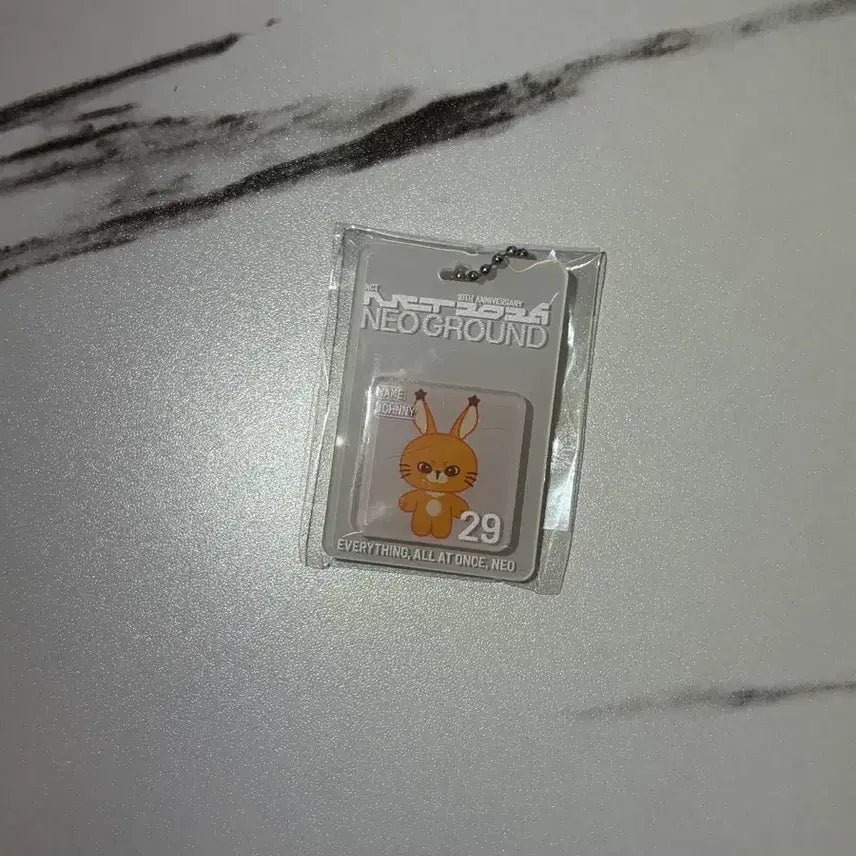 [BUNJANG] NCT 10th Anniversary Neo City 쟈니 Keyring / 엔시티 10주년 팝업 네오그라운드 쟈니 키링