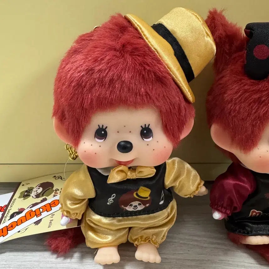 [BUNJANG] Monchhichi Large Head Music Box Set / 홍콩 오르골 대두 몬치치 세트
