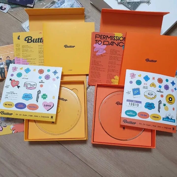 [BUNJANG] BTS Bangtan Boys Butter Album Yellow + Orange Set / 방탄소년단 BTS Butter 앨범 옐로우+오렌지