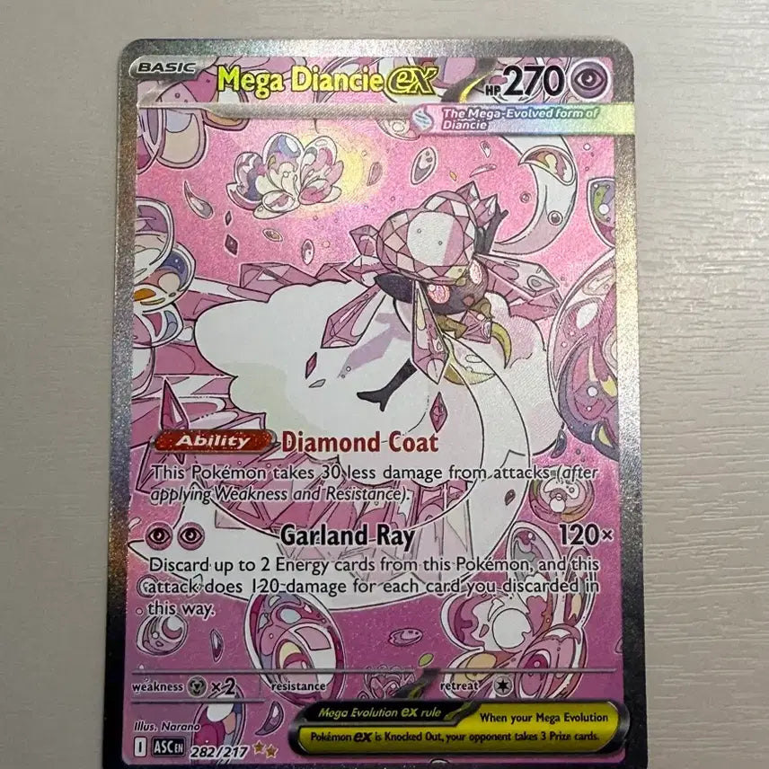 [BUNJANG] Pokemon Card Mega Diancie SAR North American Edition / 포켓몬카드 메가 디안시 sar 북미판 팝니다