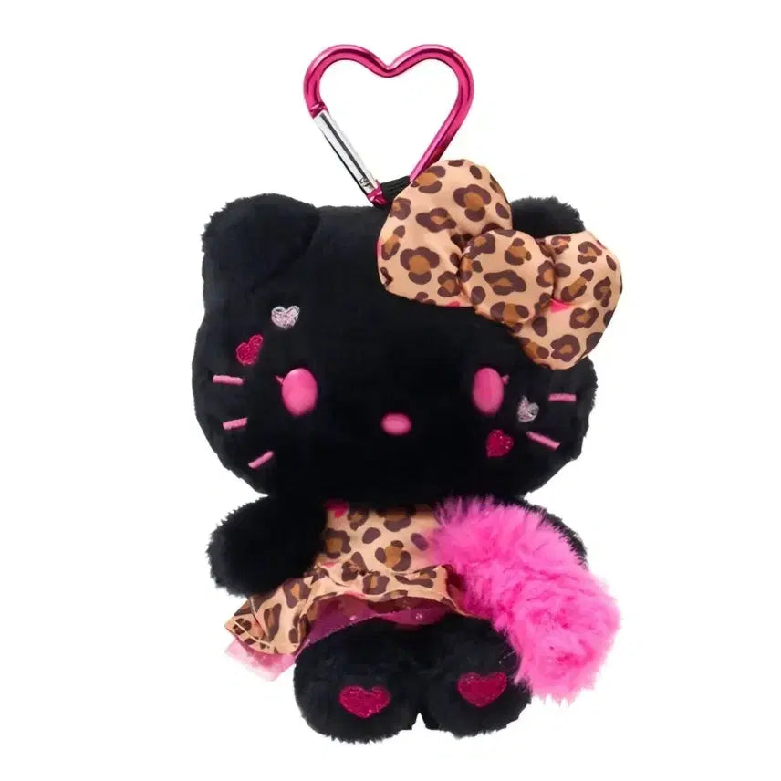 [BUNJANG] Sanrio Gyaru Mori Max Series Mascot Keychain Black Kitty / 산리오 갸루 모리 맥스 시리즈 마스코트 키링 블랙 키티