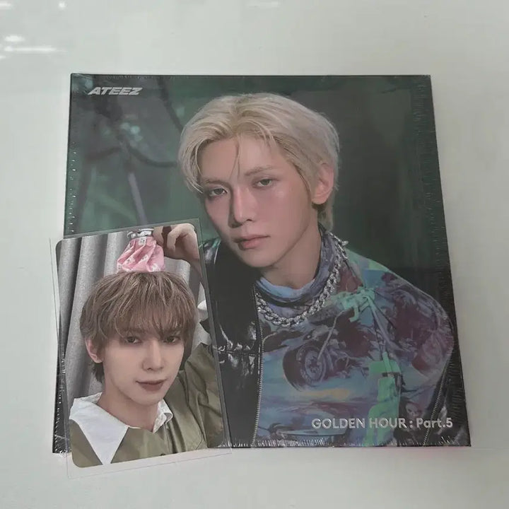 [BUNJANG] Ateez Yeosang Digipack Lucky Draw Photocard / 에이티즈 ateez 디지팩 애플뮤직 상사병 여상