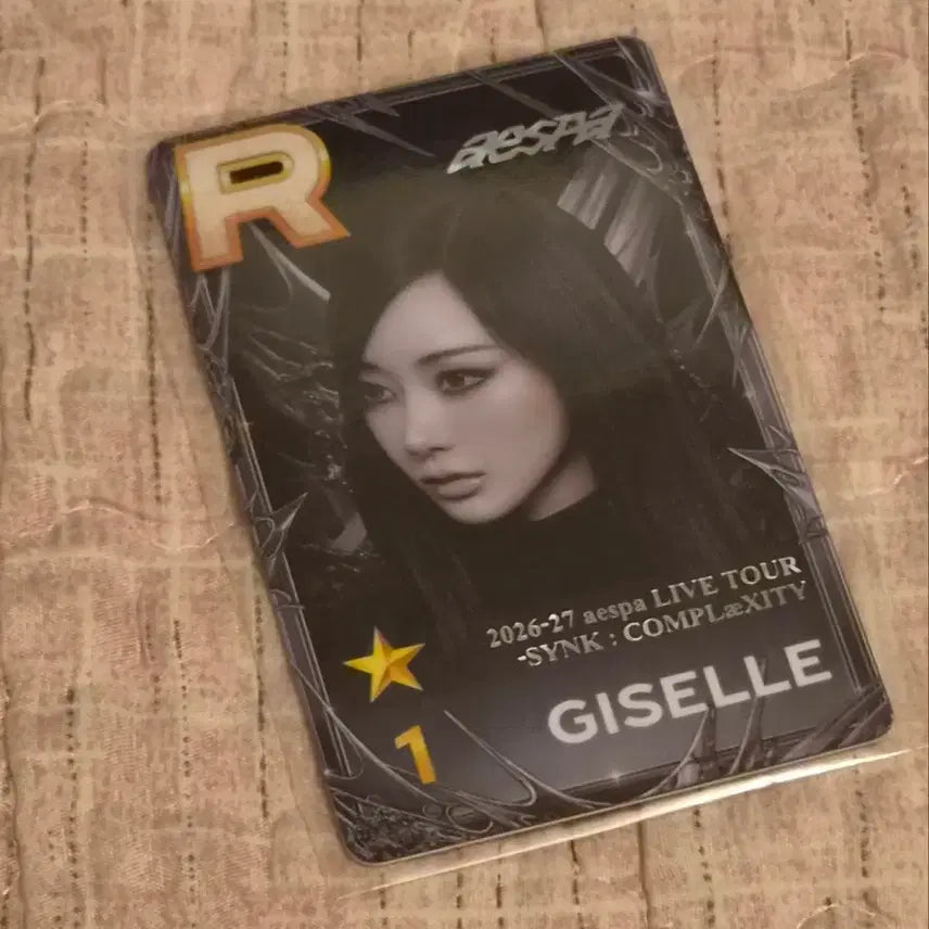 [BUNJANG] aespa Giselle Superstar SM Photocard / 에스파 콘서트 슈퍼스타 슈스엠 지젤 포카 구매인증