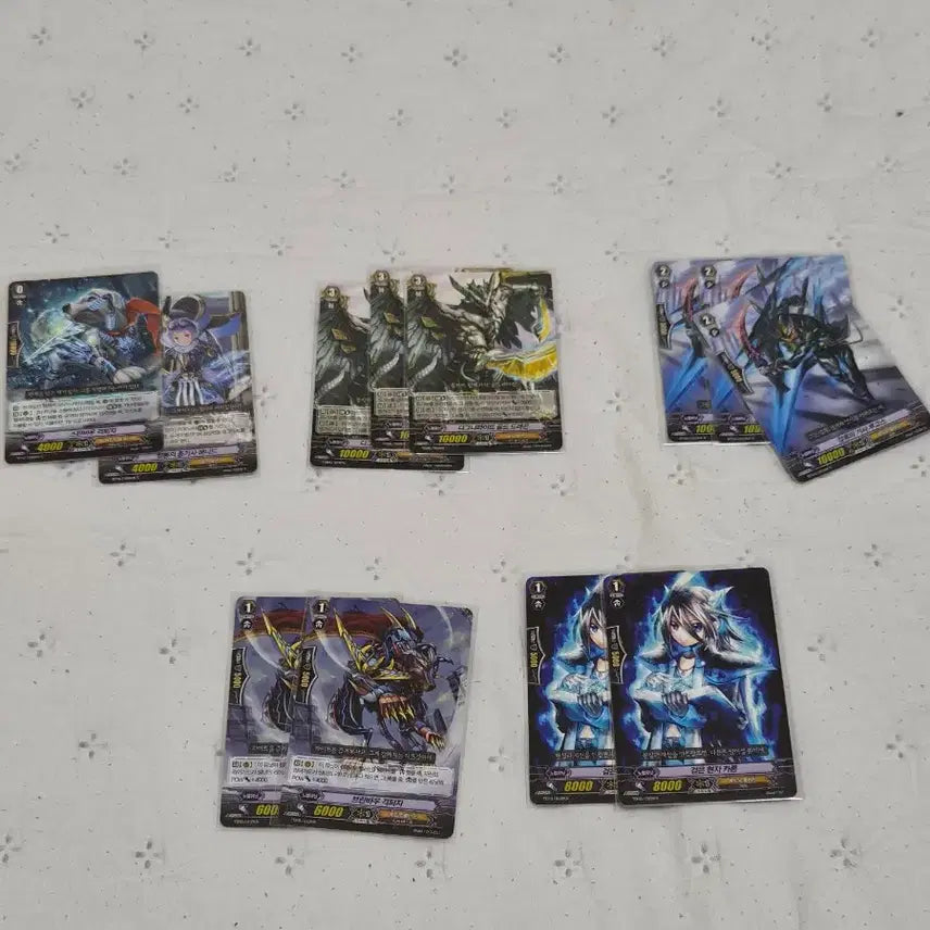 [BUNJANG] Cardfight!! Vanguard 17 Card Set / 카드파이트 뱅가드 카드 17장 세트