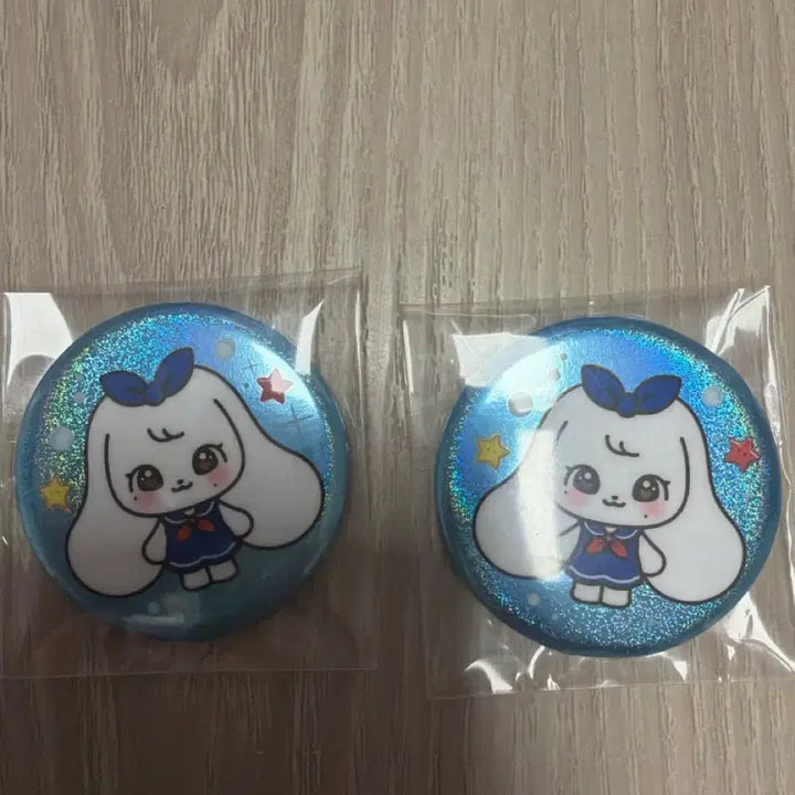 [BUNJANG] IVE Mini B Cherry Cheese Pin Button / 아이브 미니브 체리 치즈 핀버튼(개당)