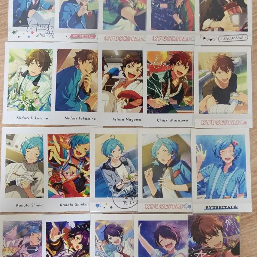 [BUNJANG] Ensemble Stars! Yuukoku Teitai Bundle Set Kanata Midori Shinobu Chiaki Tetora PASHACards Snap Mini / 일괄) 앙스타 유성대 카나타 미도리 시노부 치아키 테토라 파샤 파샷츠 스냅미