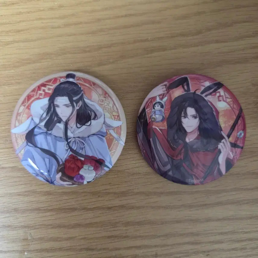 [BUNJANG] The Founder of Diabolism WangXian Bundle Set Can Badges / 마도조사 망무 캔뱃지 일괄