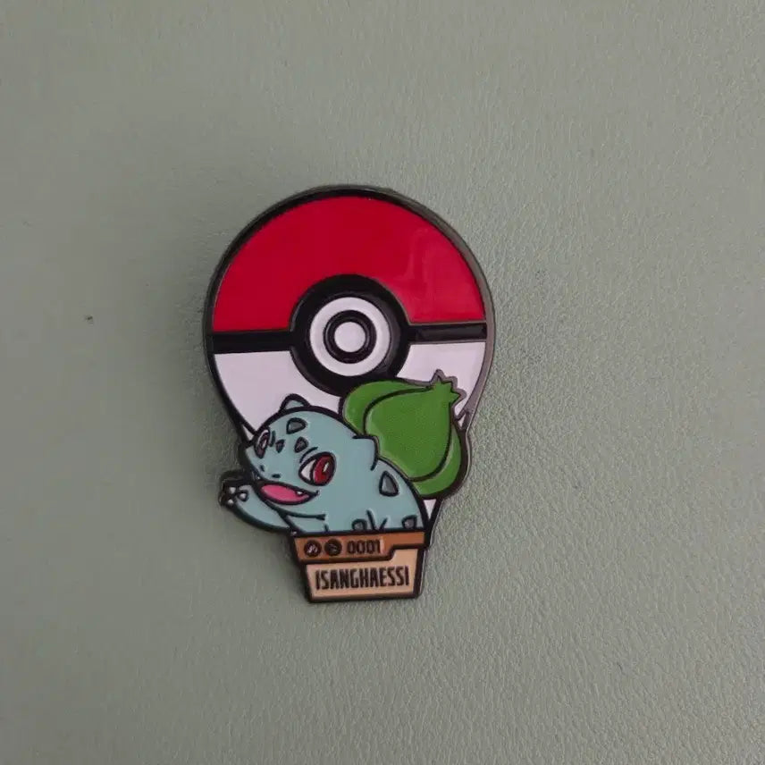 [BUNJANG] Lotte World Bulbasaur Badge / 롯데월드 이상해씨 뱃지 판매