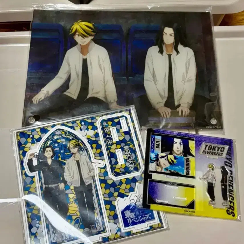 [BUNJANG] Tokyo Revengers Kazutora Acrylic Stand Plate Bundle / 도리벤 바지 카즈토라 아크릴 스탠드 플레이트 일괄