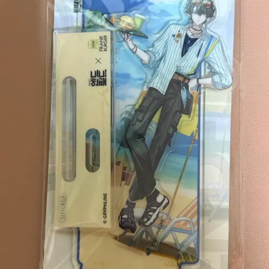 [BUNJANG] Arknights Endfield Frank Burger Collab Camus Acrylic Stand / 명일방주 엔드필드 프랭크버거 콜라보 카뮤 아크릴스탠드