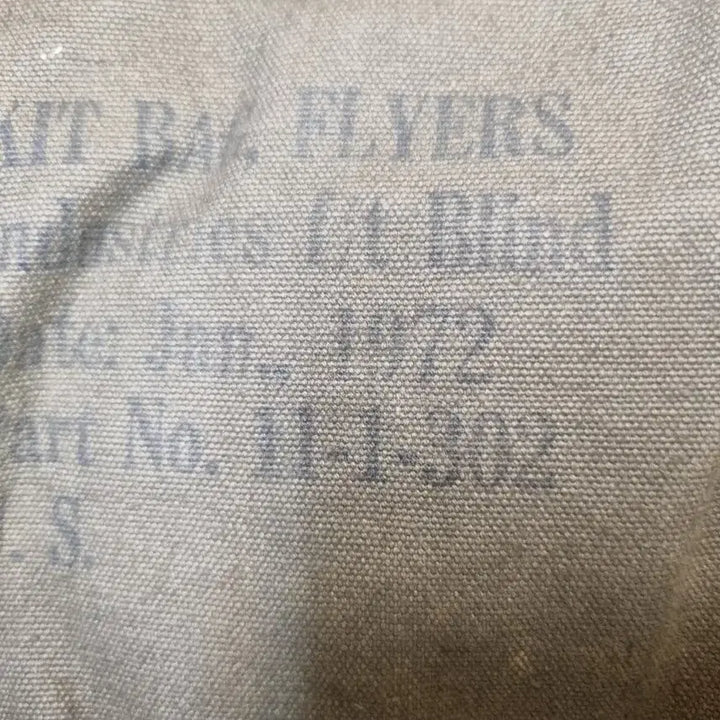 [BUNJANG] 1972 Original Pilot Kit Bag / 1972년 오리지널 파일럿 키트백