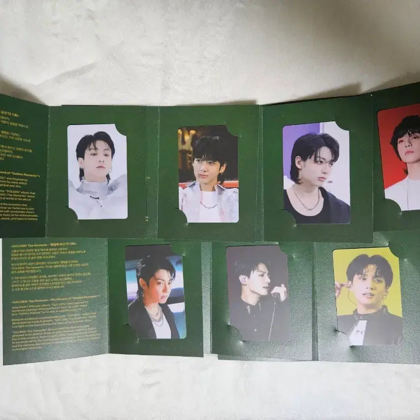 [BUNJANG] BTS Jungkook GOLDEN Exhibition Entrance Photocard / 방탄 정국 GOLDEN 골든전시회 입장포카 급처