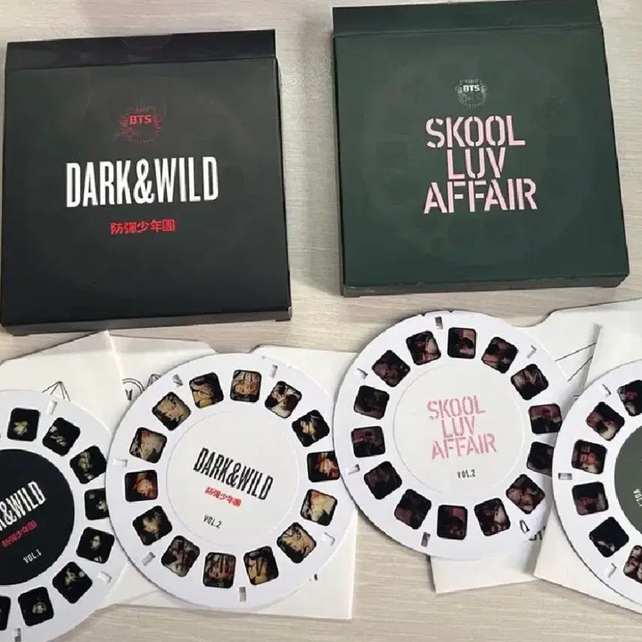 [BUNJANG] BTS Dark &amp; Wild School Luv Affair Film Viewer Set / bts 방탄 필름뷰어 세트 다크앤와일드 스쿨러브어페어