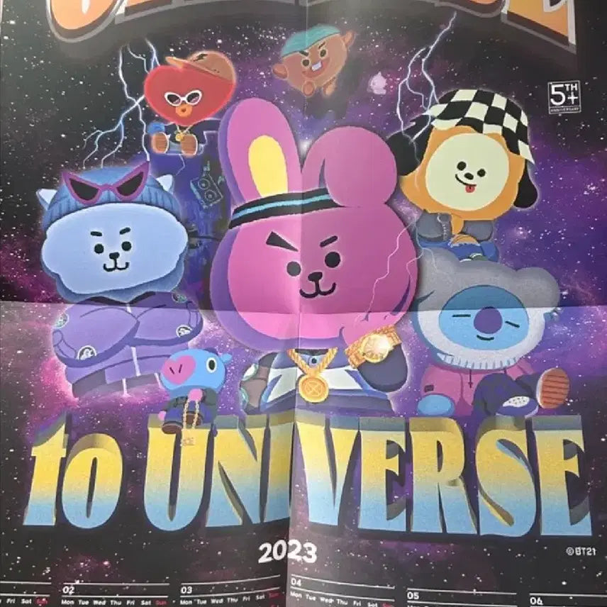 [BUNJANG] BT21 Tata 10th Anniversary Goods Set / BT21 방탄 타타 10주년 기념 굿즈 세트