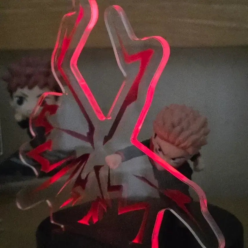 [BUNJANG] Jujutsu Kaisen Yuji Itadori Black Flash Light Figure / 주술회전  이타도리 라이트 피규어 (흑섬)