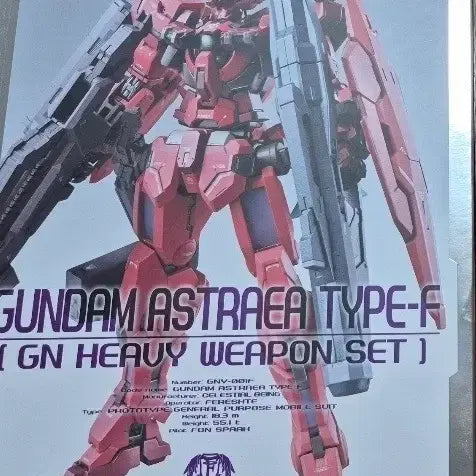 [BUNJANG] Metal Build Gundam Astrea Type-F GN Heavy Weapon Avalanche Set / 메탈빌드 건담 아스트레아 타입-F GN 헤비 웨폰 아발란체 세트