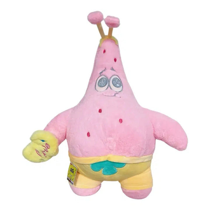 [BUNJANG] SpongeBob Patrick Star Pink Large Plush 40cm / 스폰지밥 뚱이 인형 핑크 40cm 대형