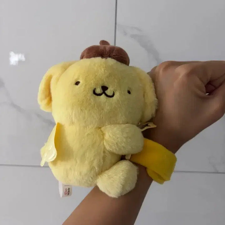 [BUNJANG] Pompompurin Bracelet Plush Toy / 폼폼푸린 팔찌인형