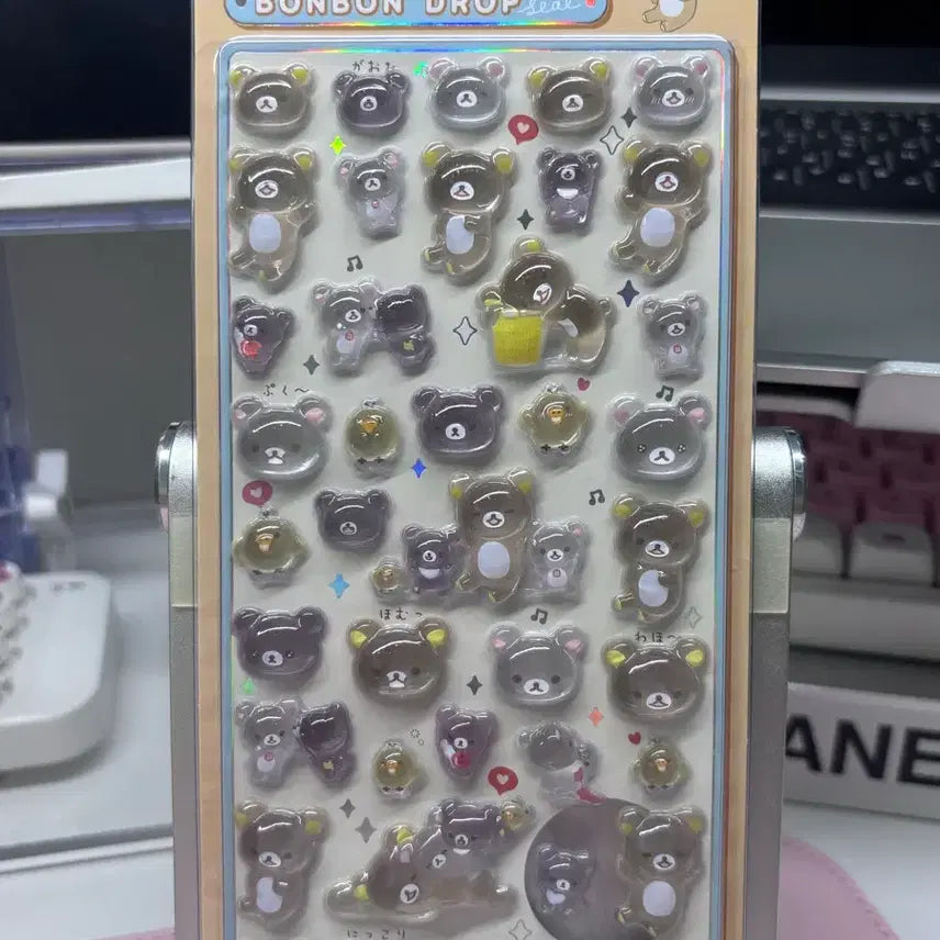 [BUNJANG] Rilakkuma Bonbon Sticker (New/Genuine Japanese) / (새상품/일본정품) 리락쿠마 봉봉 스티커