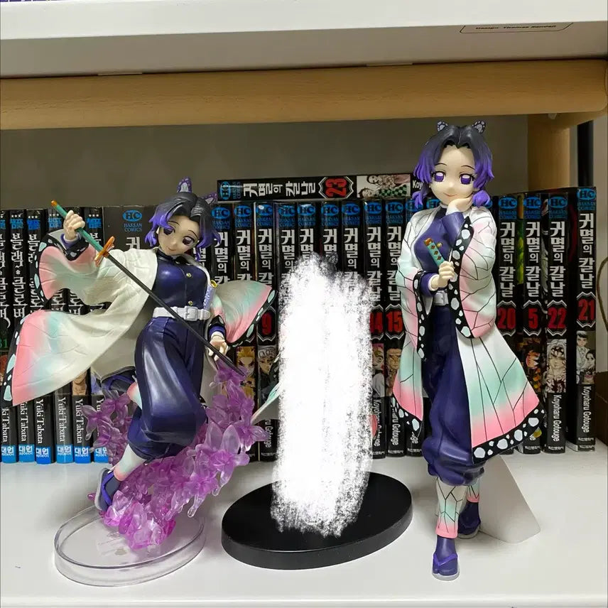 [BUNJANG] Demon Slayer Shinobu Kocho Figure Set (Luminasta &amp; Glitter&amp;Glamours) / 귀멸의 칼날 코쵸우 시노부 피규어 2종 중고 반프레스토, 세가