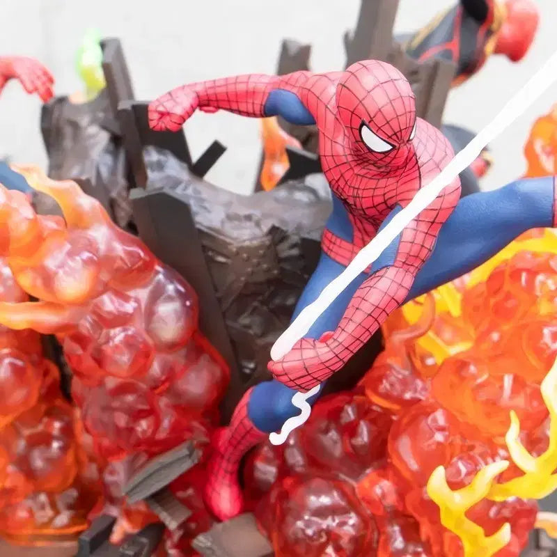 [BUNJANG] Happy Kuji Spider-Man: No Way Home "Triple Spider" Figure Set (Sealed Bundle Set, Includes Last Prize) / [미개봉/일괄] 해피쿠지 스파이더맨 노웨이홈 삼스파 피규어 3종 (라스트상 포함)