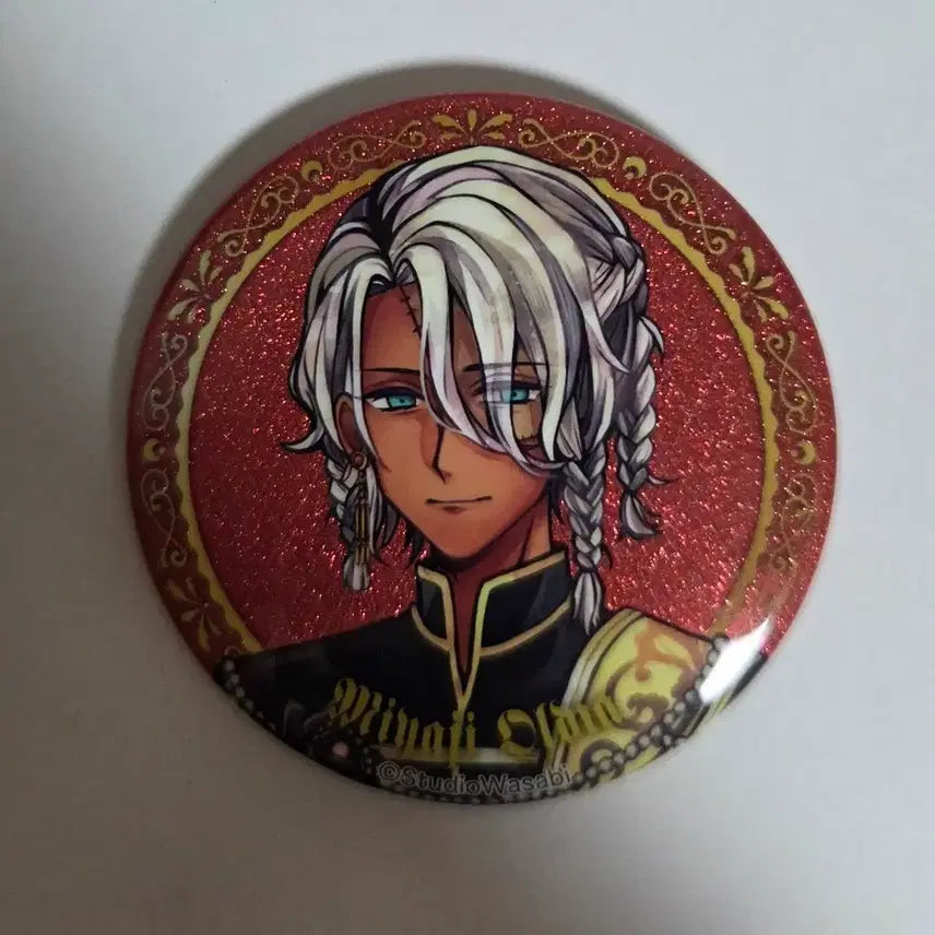 [BUNJANG] Akuneko Miyaji Can Badge / 아쿠네코 미야지 캔뱃지