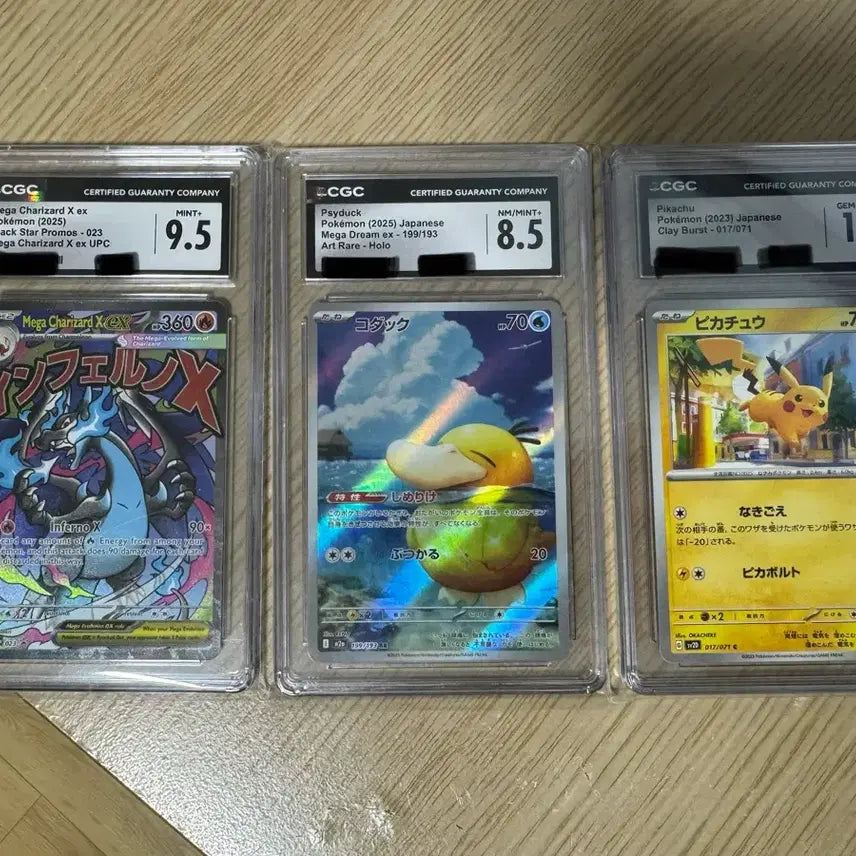 [BUNJANG] Pokemon Cards North America/Japan Mega Charizard, Golduck, Pikachu Bundle Set / 포켓몬카드 북미/일판  메가 리자몽, 고라파덕, 피카츄 일괄 판매합니다