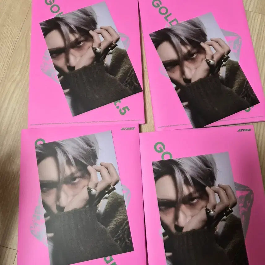 [BUNJANG] ATEEZ Golden Hour Part.5 Unsealed Album (Yeosang Postcard) / 에이티즈 골든아워 파트5 개봉앨범