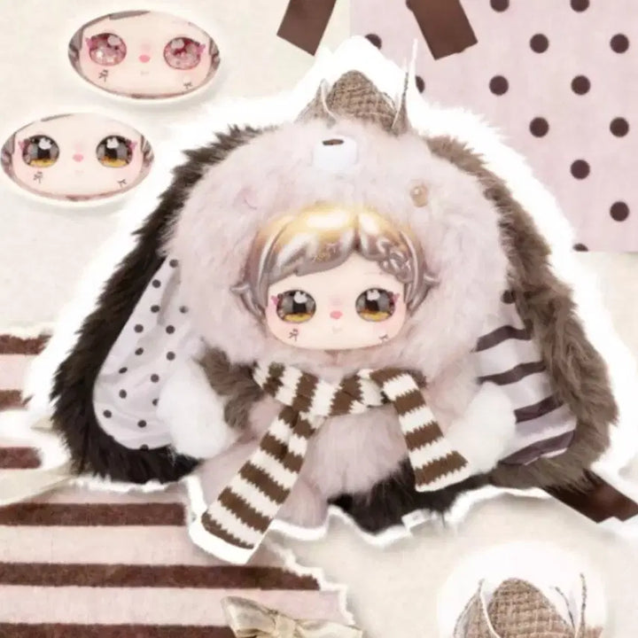 [BUNJANG] Jijy Pixie Joy 400% Collage World Doll (Rabbit) / 지지 픽시조이 400% 콜라주 월드 인형(토끼)
