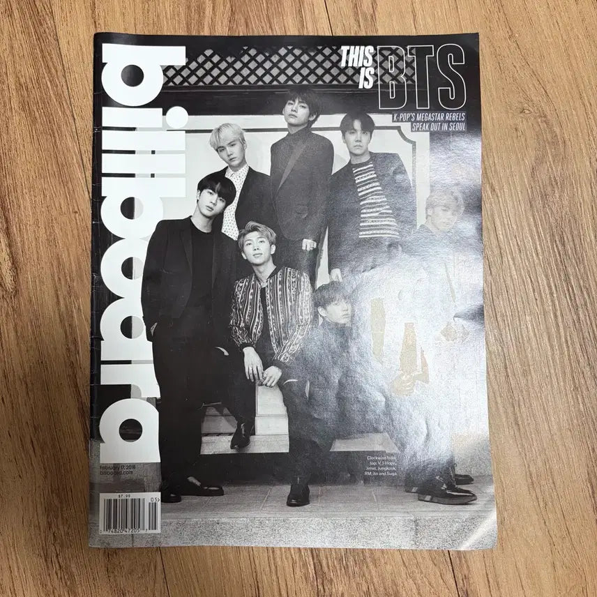 [BUNJANG] BTS Billboard 2018 Group Cover Magazine / BTS 빌보드 Billboard 2018 2/17 방탄소년단 단체 커버 잡지 (희귀)
