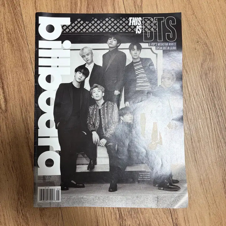 [BUNJANG] BTS Billboard 2018 Group Cover Magazine / BTS 빌보드 Billboard 2018 2/17 방탄소년단 단체 커버 잡지 (희귀)