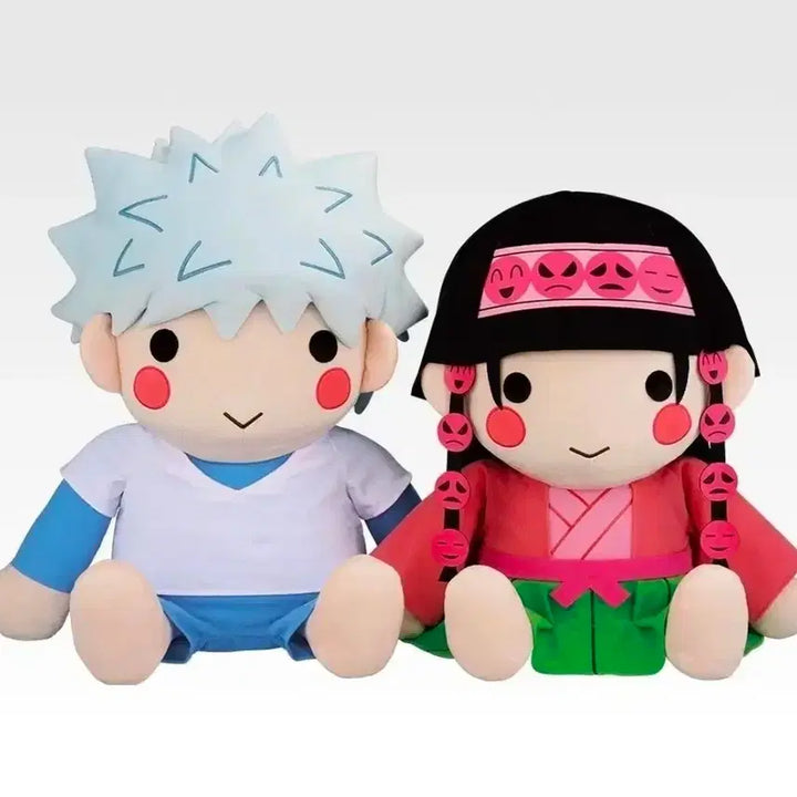 [BUNJANG] Ichiban Kuji Hunter x Hunter Gon &amp; Killua Large Plush / 제일복권 더블찬스 헌터헌터 곤 키르아 대형인형