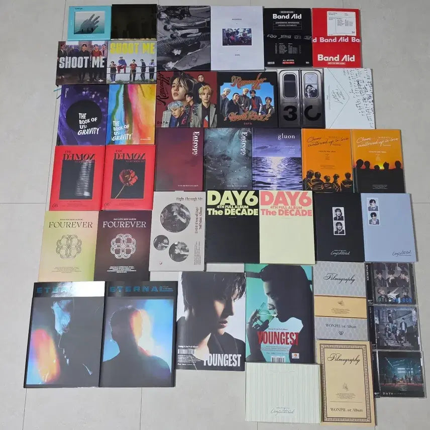 [BUNJANG] Day6 Bundle Set (Entropy, Demon, Fill Good, Japanese Albums, etc.) / 데이식스 앨범 일괄양도(엔트로피,데몬,필모,일본앨범 등)