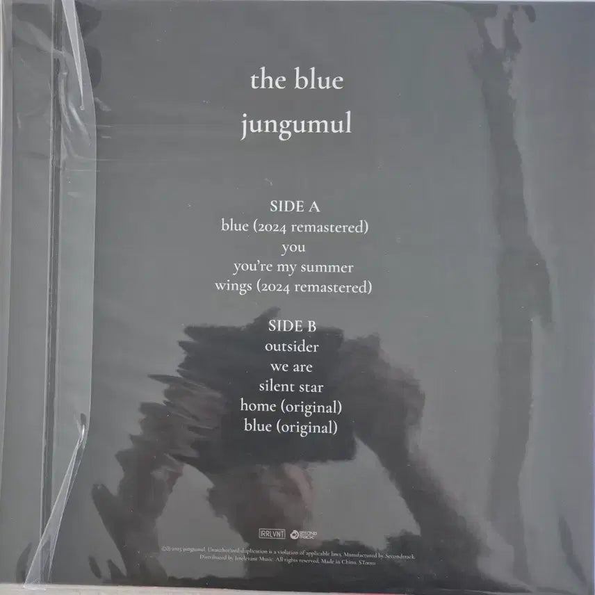 [BUNJANG] NCT Jungwoo THE BLUe LP Splatter Vinyl / 정우물 the blue lp