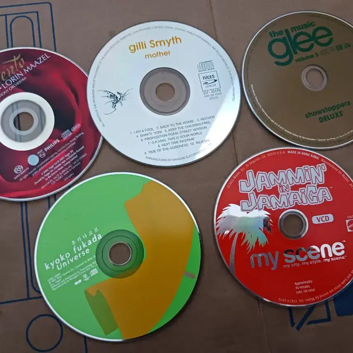 [BUNJANG] Andrea Bocelli, J. Smith, Glee, Kyoko Fukada, Jamaica CD Set / CD 5종 세트: 안드레아 보첼리, 질리 스미스, 글리, 후카다 쿄코, 자메이카
