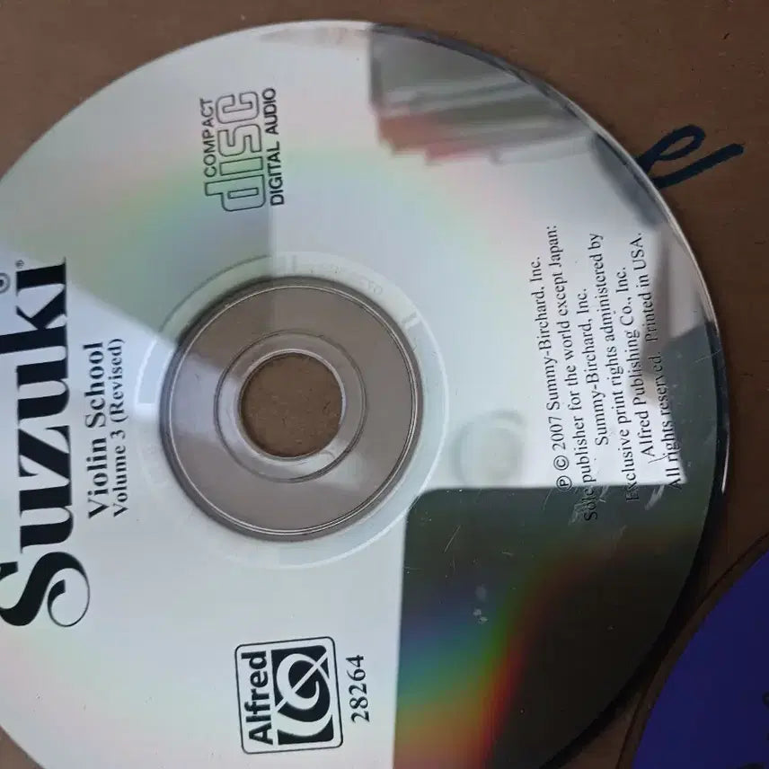 [BUNJANG] Suzuki Violin School Vol. 2 CD &amp; Vanessa Mae CD / 스즈키 바이올린 스쿨  / 바네사 메 CD