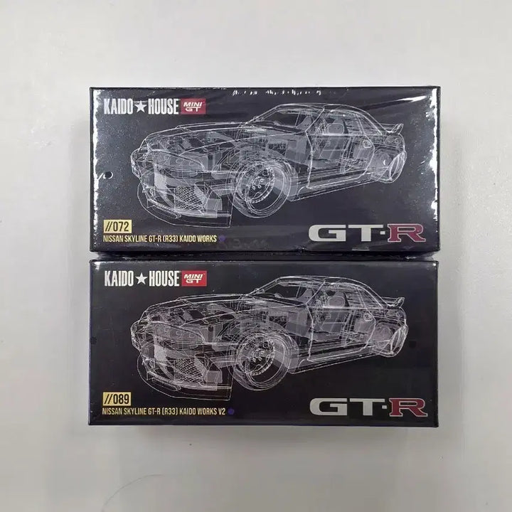 [BUNJANG] Mini GT Kaido House Nissan Skyline GT-R (R33) 072 &amp; 089 / [미니지티 카이도 하우스 닛산 스카이라인 GT-R (R33) 072, 089