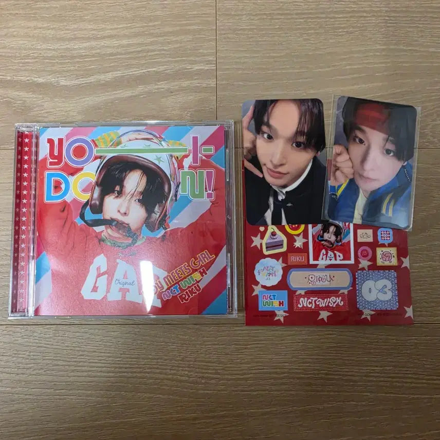 [BUNJANG] NCT WISH Riku Yoizuna Album Bundle Set with Mumo 2nd POB Photocard / 리쿠 요이돈 무모샵 특전 포카 포함 엔시티위시 요이동 앨범