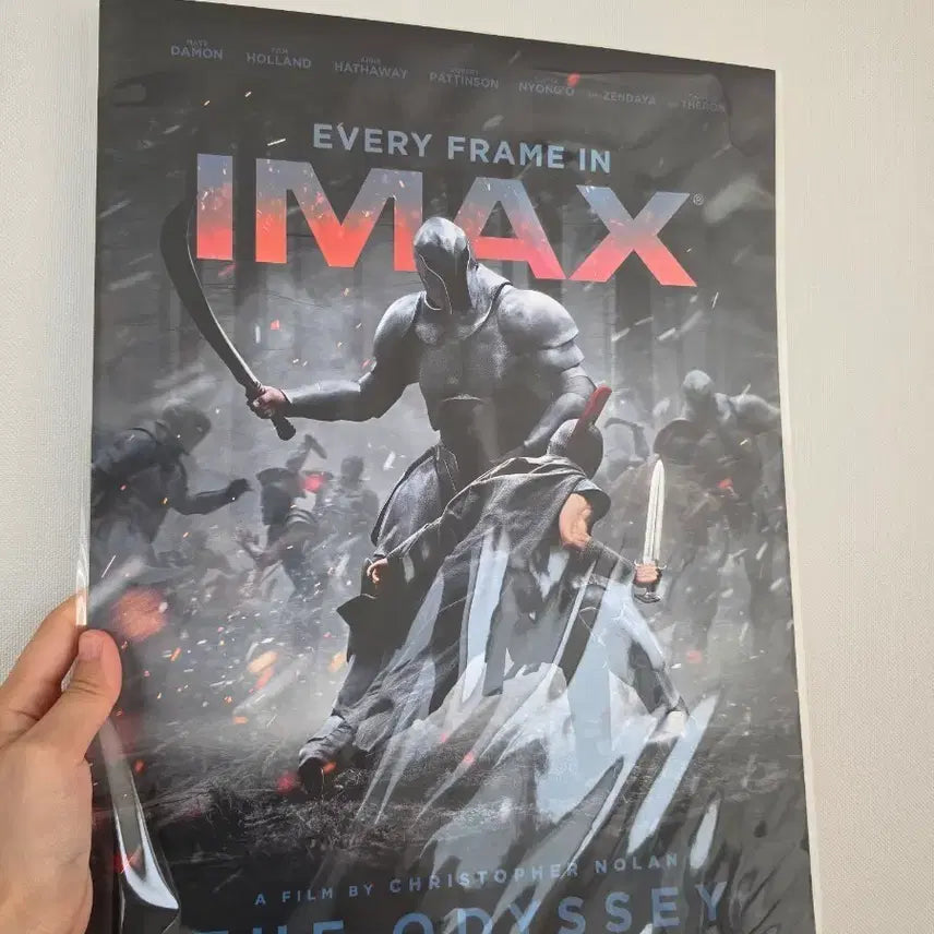 [BUNJANG] IMAX The Odyssey Movie Poster (2 pcs) / IMAX 영화 포스터 더 오디세이 2장