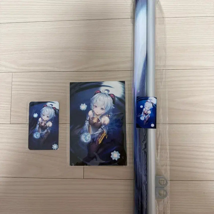 [BUNJANG] Genshin Impact Ganyu Scroll Rod Set / 원신 감우 족자봉 세트