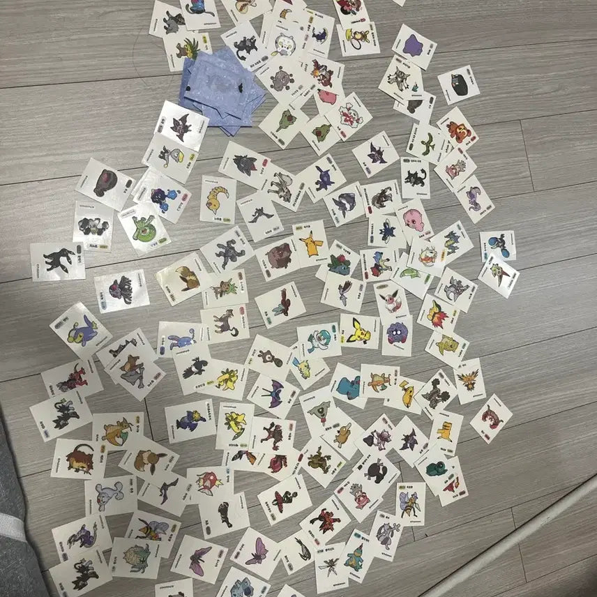[BUNJANG] Pokemon Bread Stickers Bundle Set / 포켓몬스터 띠부실 일괄 판매