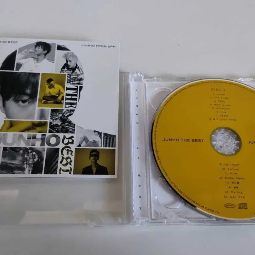 [BUNJANG] 2PM Lee Junho Japan Solo Album "The Best" Limited Edition (CD+DVD) / 이준호 일본솔로앨범Junho the best 초회생산한정반 (CD+DVD)