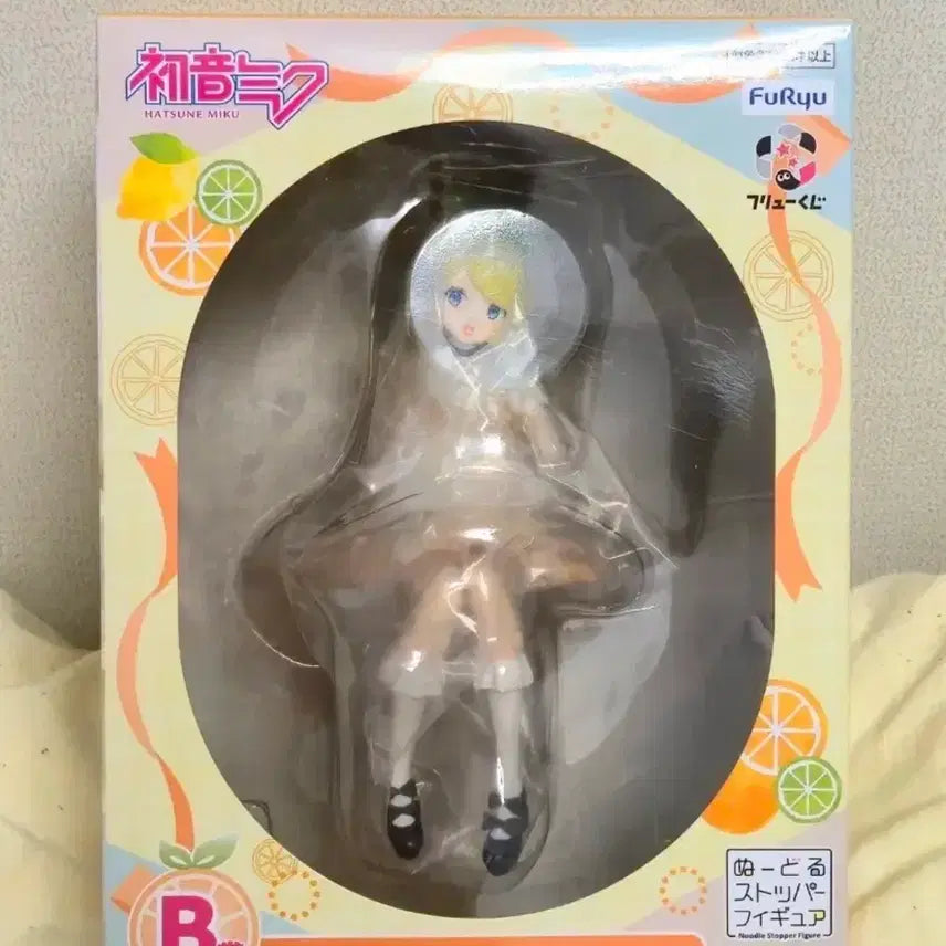 [BUNJANG] FURYU Citrus Kagamine Rin Prize B Figure (Sealed) / 미개봉 시트러스 미쿠 쿠지 b상 카가미네 린 피규어 후류