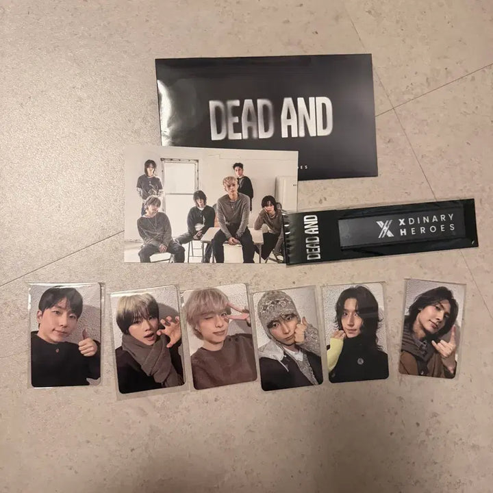 [BUNJANG] Xdinary Heroes Dead Showcase Entrance Gift Bundle Set / 엑스디너리히어로즈 엑디즈 dead and 쇼케이스 입장기프트 일괄