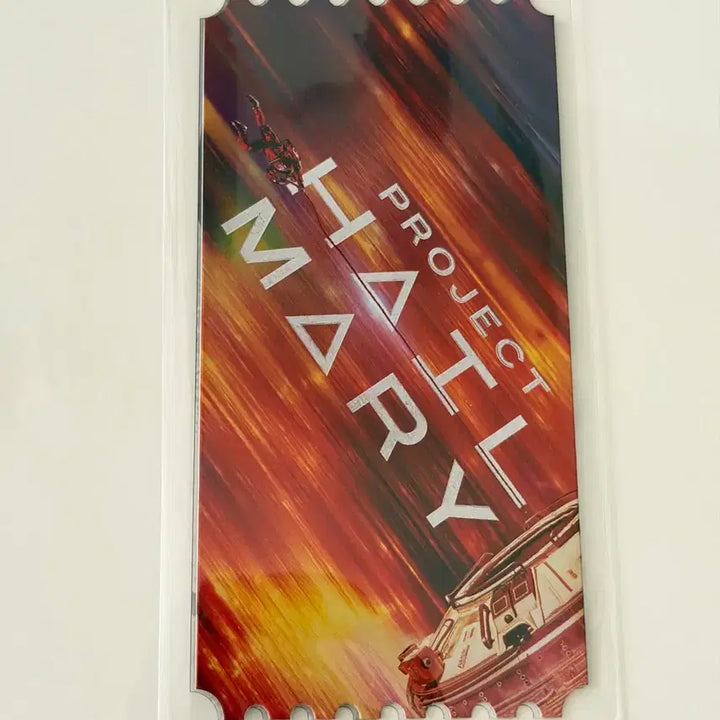 [BUNJANG] Project Hail Mary Original Ticket / 프로젝트 헤일메리 오리지널티켓